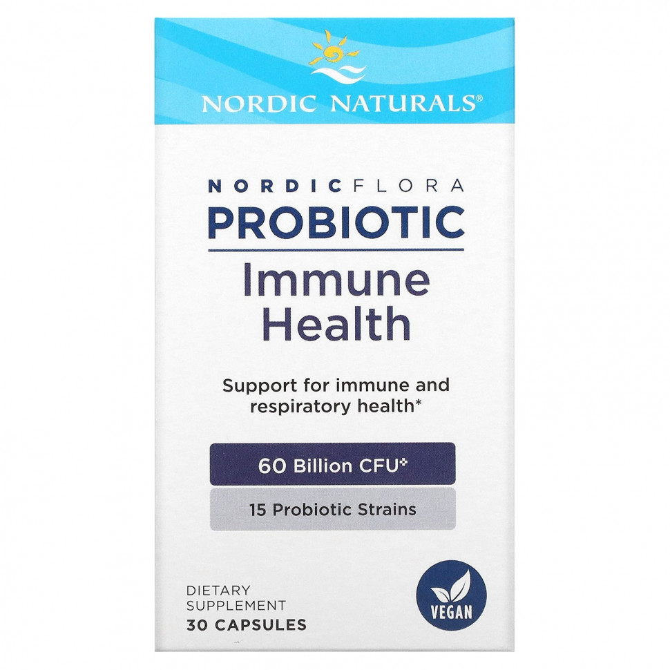   Nordic Naturals, Nordic Flora Probiotic,     , 60  , 30     -     -,    