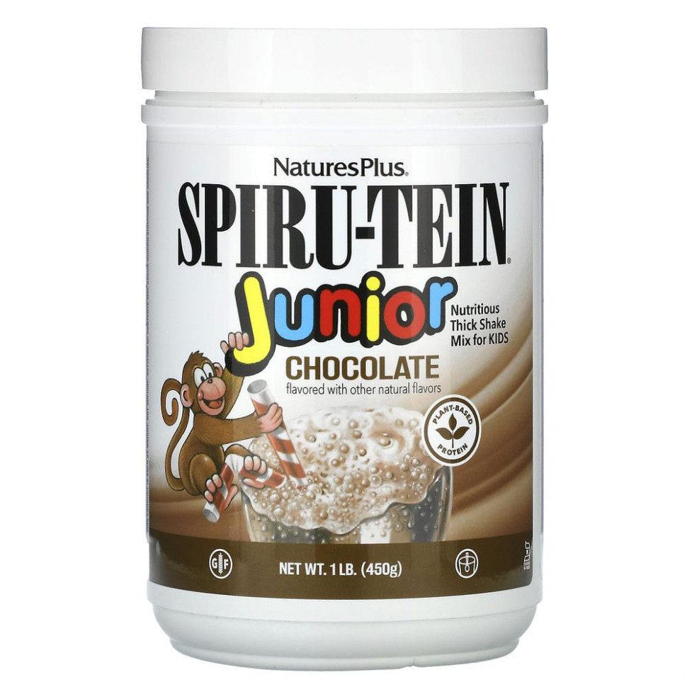   NaturesPlus, Spiru-Tein Junior,      , , 450  (1 )    -     -,    