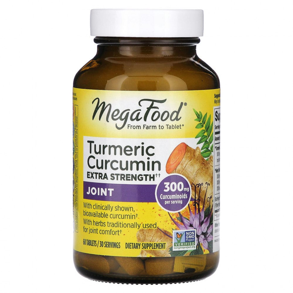   MegaFood, Turmeric Strength,     , 60     -     -,    