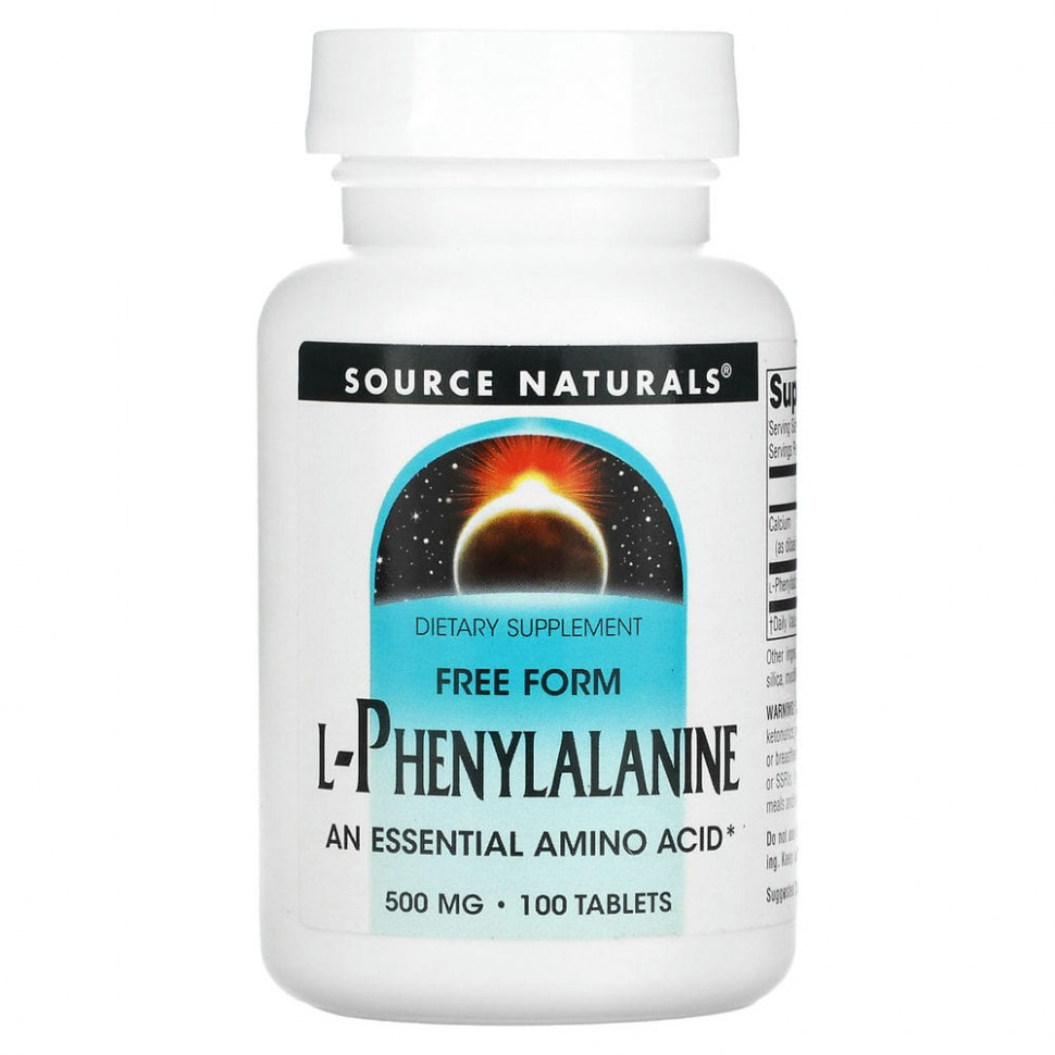   Source Naturals, L-, 500 , 100     -     -,    