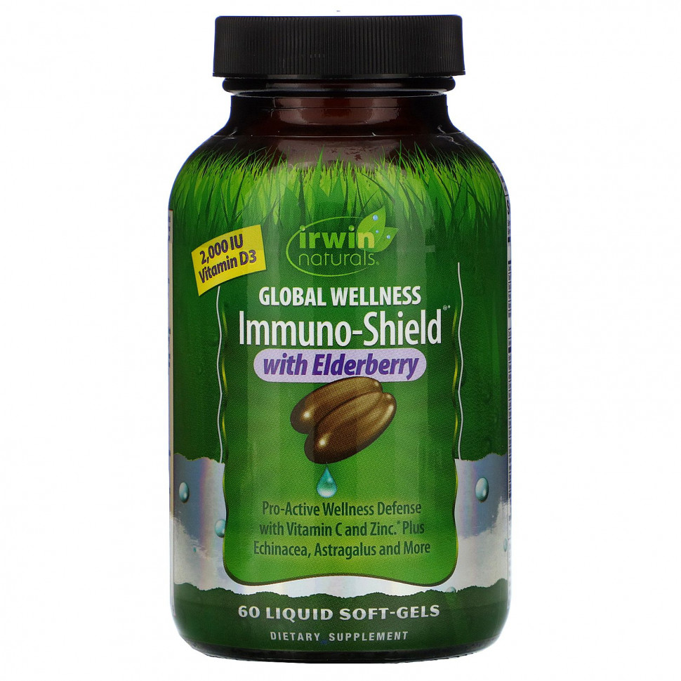   Irwin Naturals, Global Wellness Immuno-Shield  , 60         -     -,    