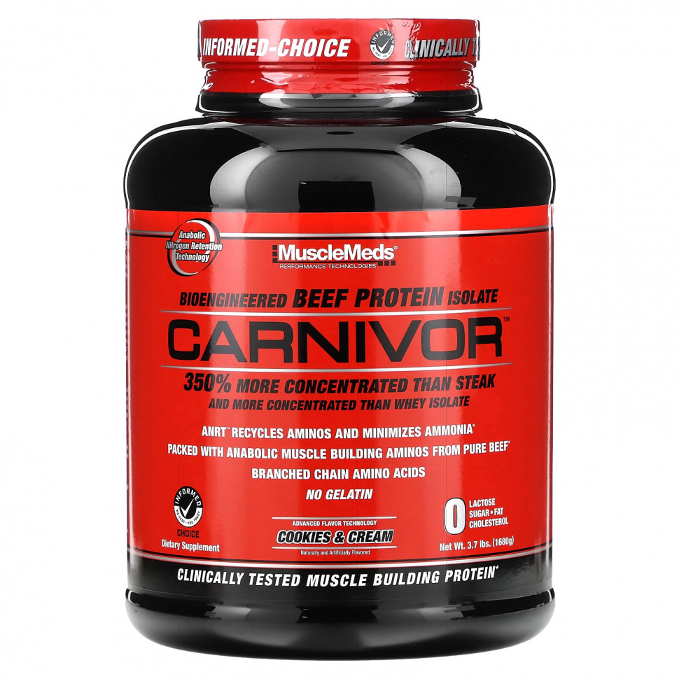   MuscleMeds, Carnivor,    ,   , 1680  (3,7 )    -     -,    