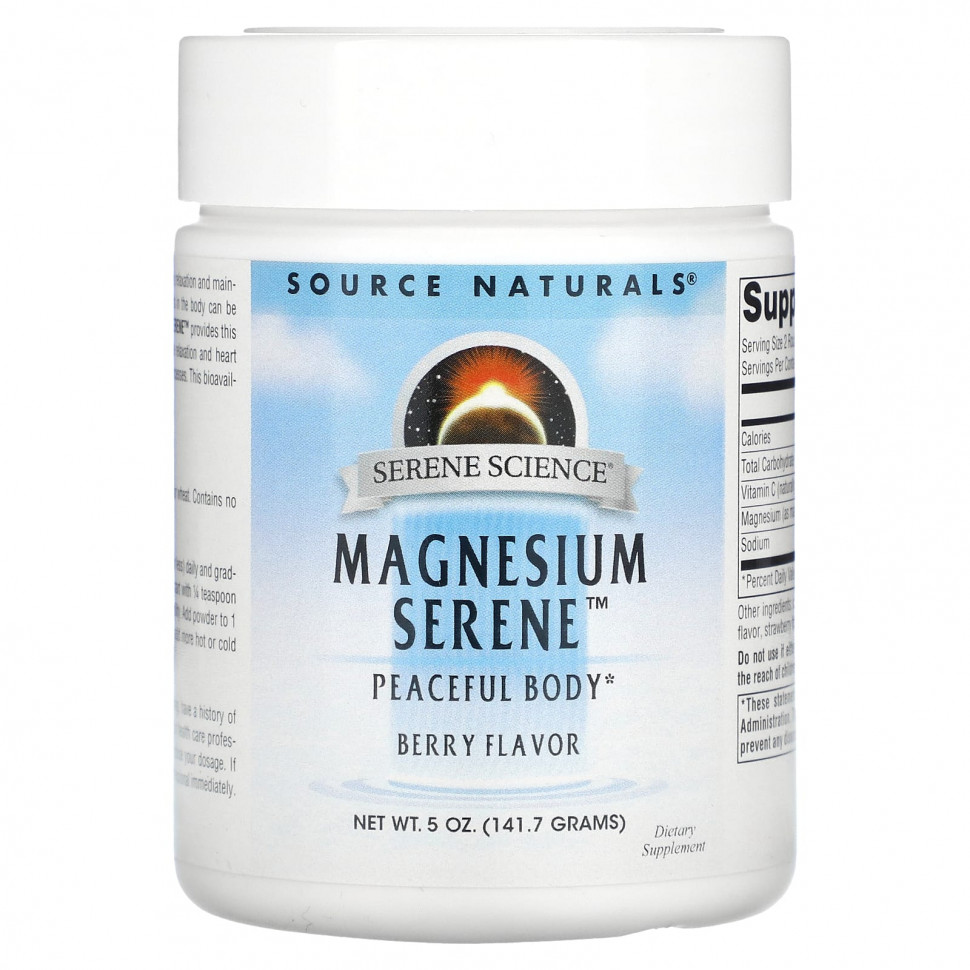   Source Naturals, Magnesium Serene,  , 141,7     -     -,    