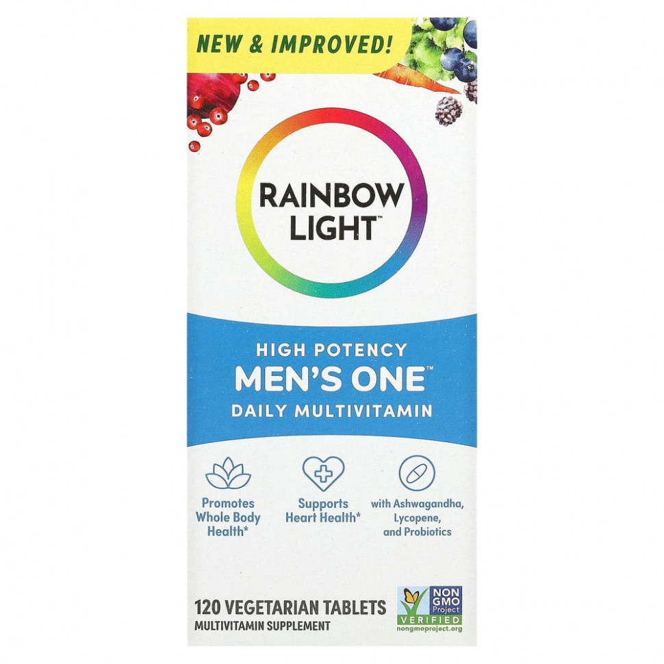   Rainbow Light, Men's One, , 120     -     -,    