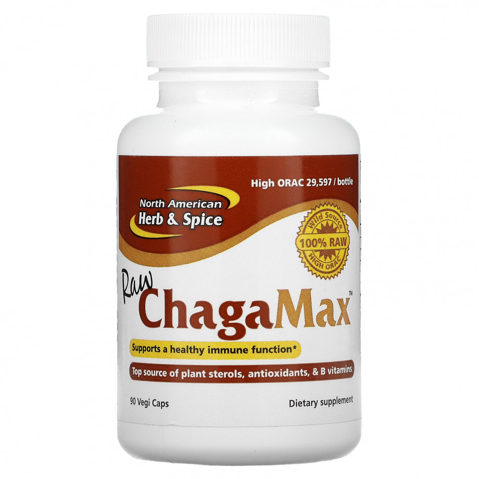   North American Herb & Spice,  ChagaMax, 90      -     -,    