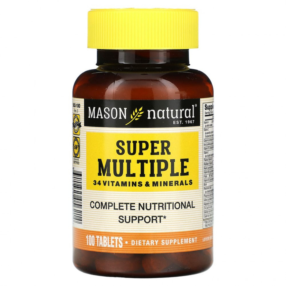   Mason Natural, Super Multiple 34   , 100     -     -,    