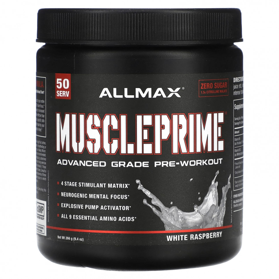   ALLMAX, Muscleprime, Core Factor,  , ,  , 9,4  (266 )    -     -,    