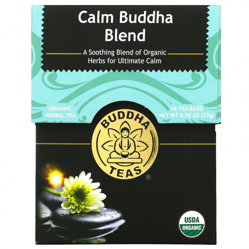   Buddha Teas, Calm Buddha Blend, 18  , 27  (0,95 )    -     -,    