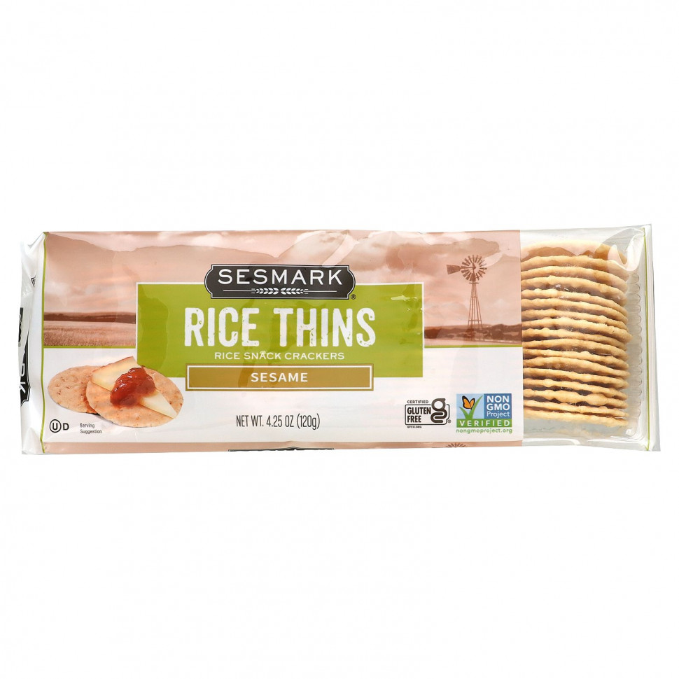   Sesmark, Rice Thins,  , , 120  (4,25 )    -     -,    