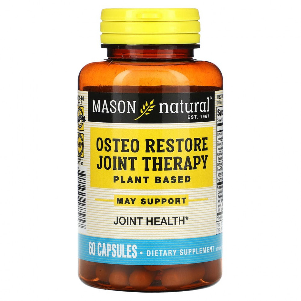   Mason Natural, Osteo Restore Joint Therapy, 60     -     -,    