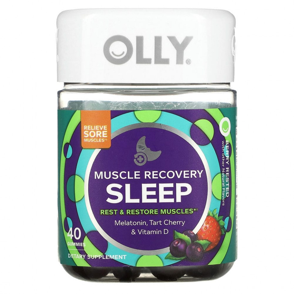   OLLY, Muscle Recovery Sleep,   , 40      -     -,    