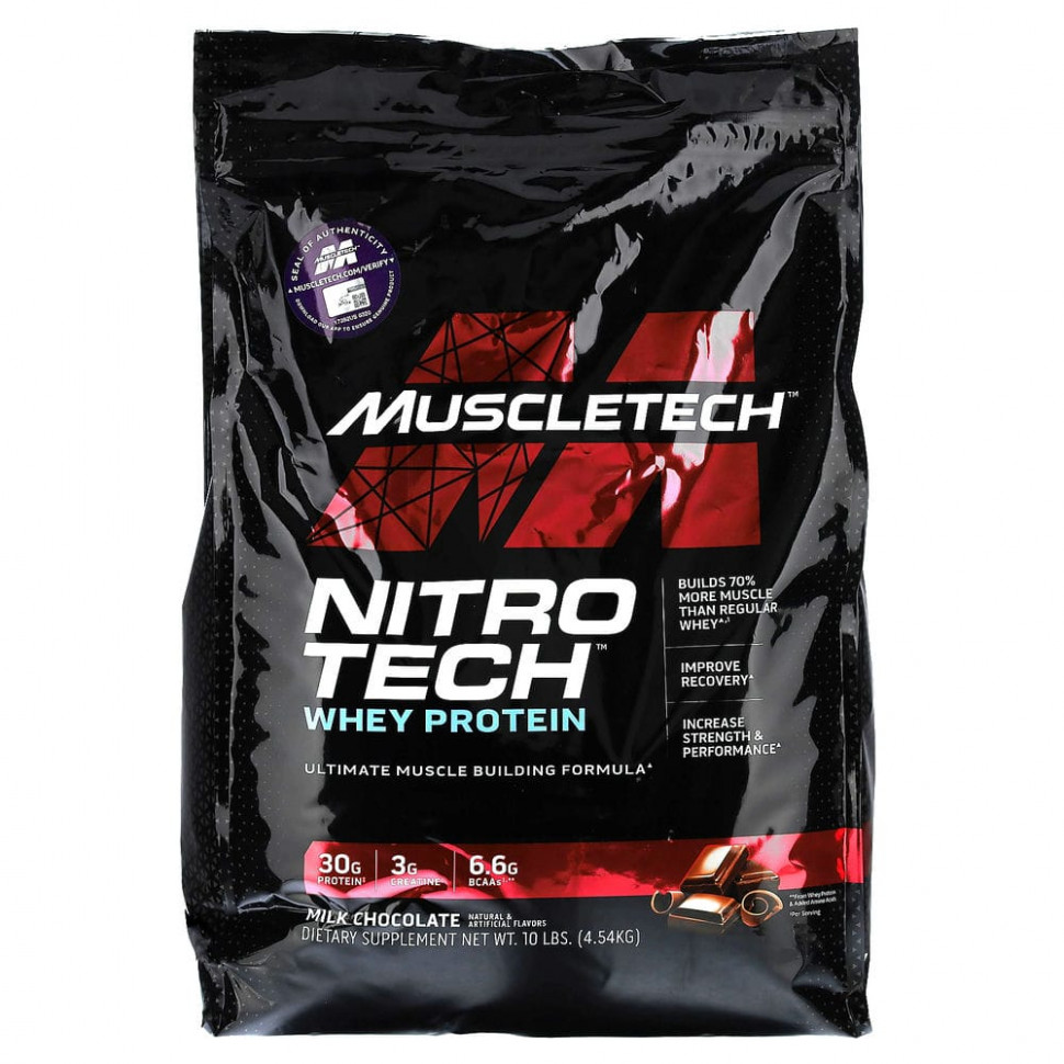   Muscletech, Nitro Tech,         ,    , 4,54  (10 )    -     -,    