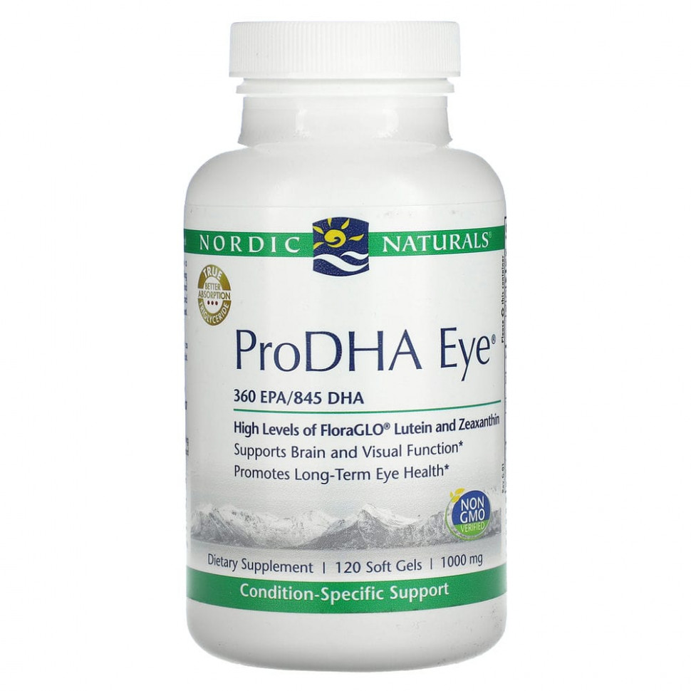   Nordic Naturals, ProDHA Eye,    , 1000 , 120      -     -,    