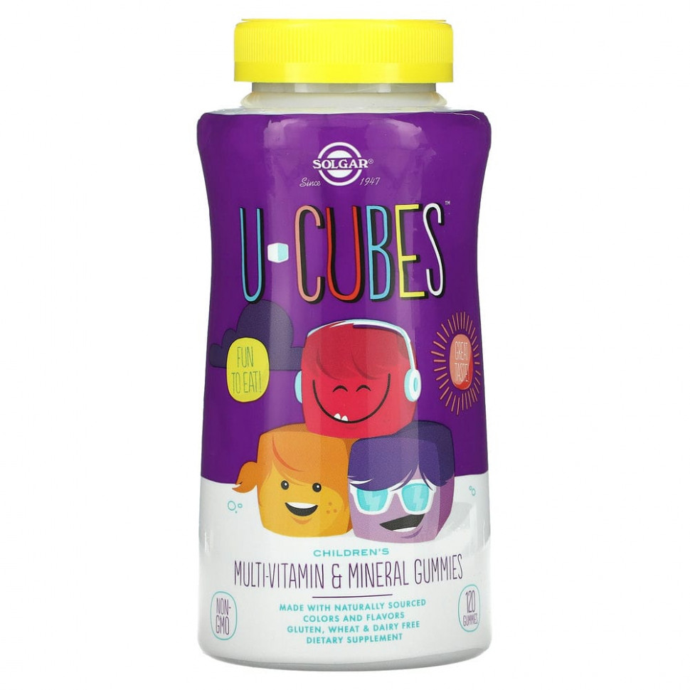   Solgar, U-Cubes,        ,   , 120 .    -     -,    