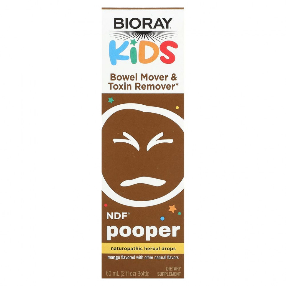   Bioray, Kids, NDF Pooper,       , , 60  (2 . )    -     -,    