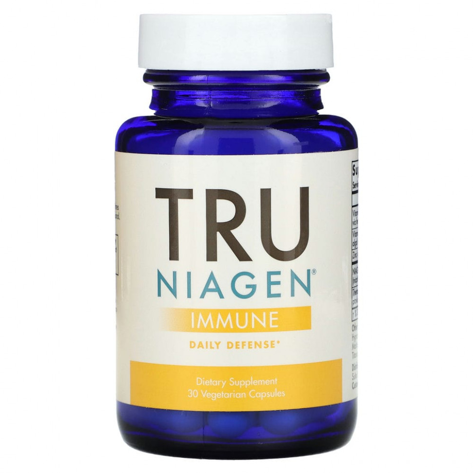   Tru Niagen, Immune, Daily Defense, 30      -     -,    