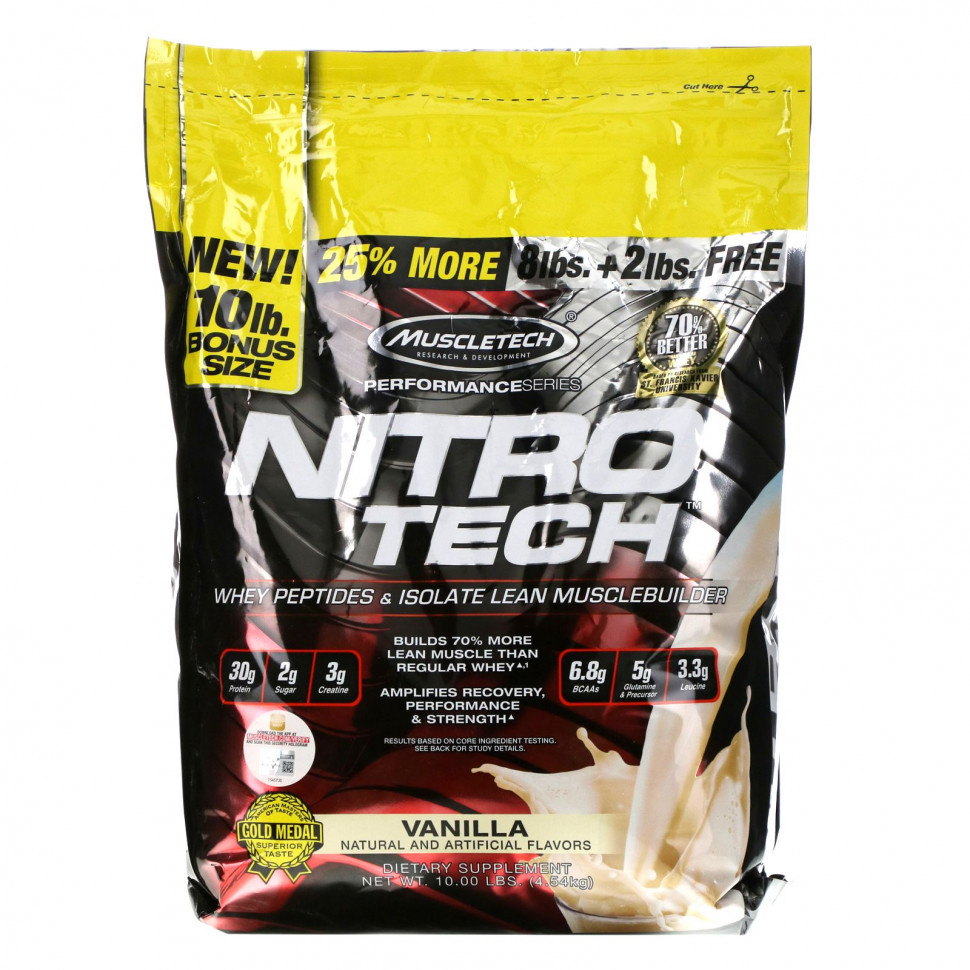   Muscletech, Performance Series, Nitro Tech,        , , 4,54  (10 )    -     -,    