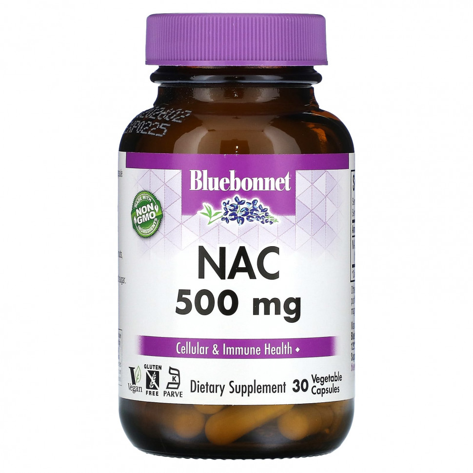   Bluebonnet Nutrition, NAC, 500 , 30      -     -,    