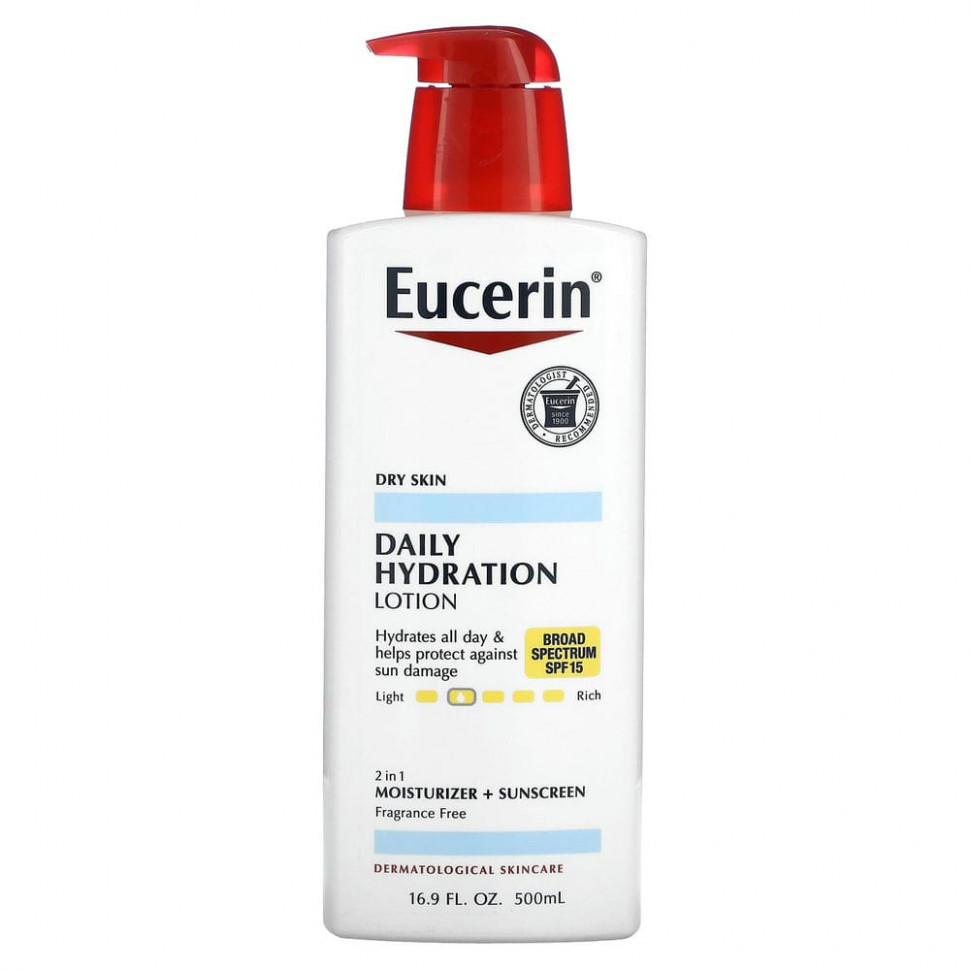   Eucerin,   , SPF 15,  , 500  (16,9 . )    -     -,    