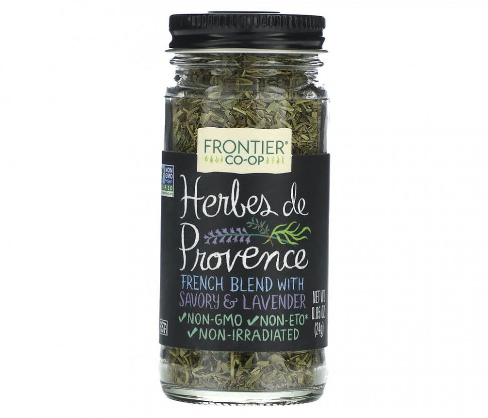   Frontier Co-op, Herbes De Provence, French Blend With Savory Lavender, 0.85 oz, (24 g)    -     -,    