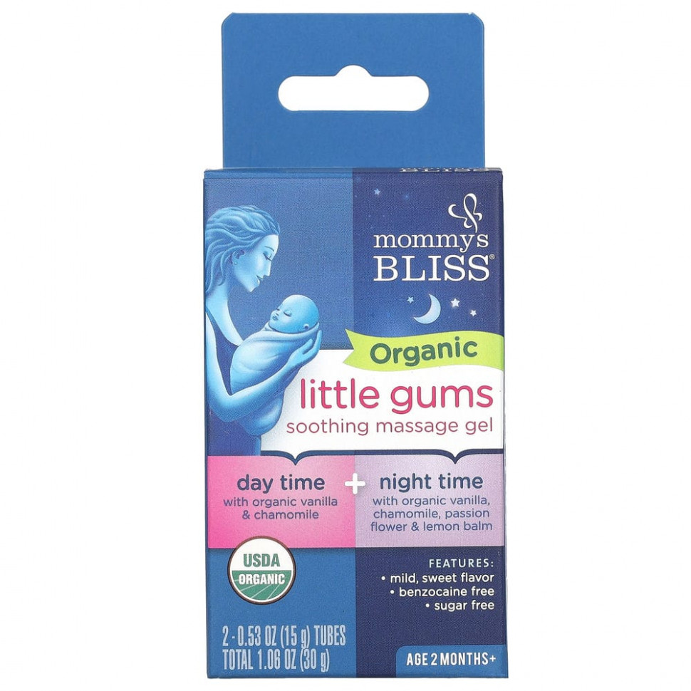   Mommy's Bliss, Organic Little Gums,   , / ,      2 , 2 , 15  (0,53 )     -     -,    