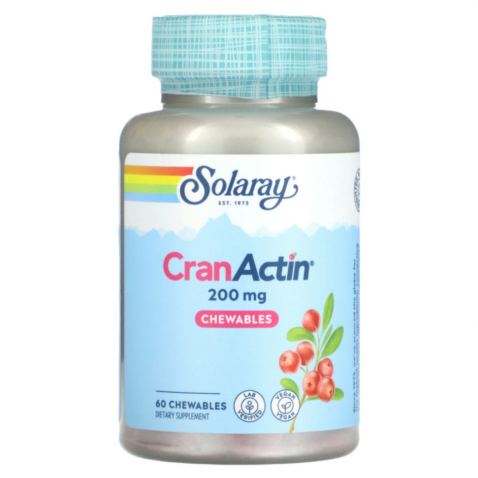   Solaray, CranActin,  , 200 , 60      -     -,    