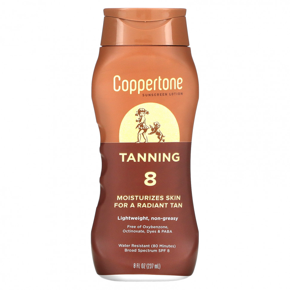   Coppertone, Sunning,  , SPF 8, 237  (8 . )    -     -,    