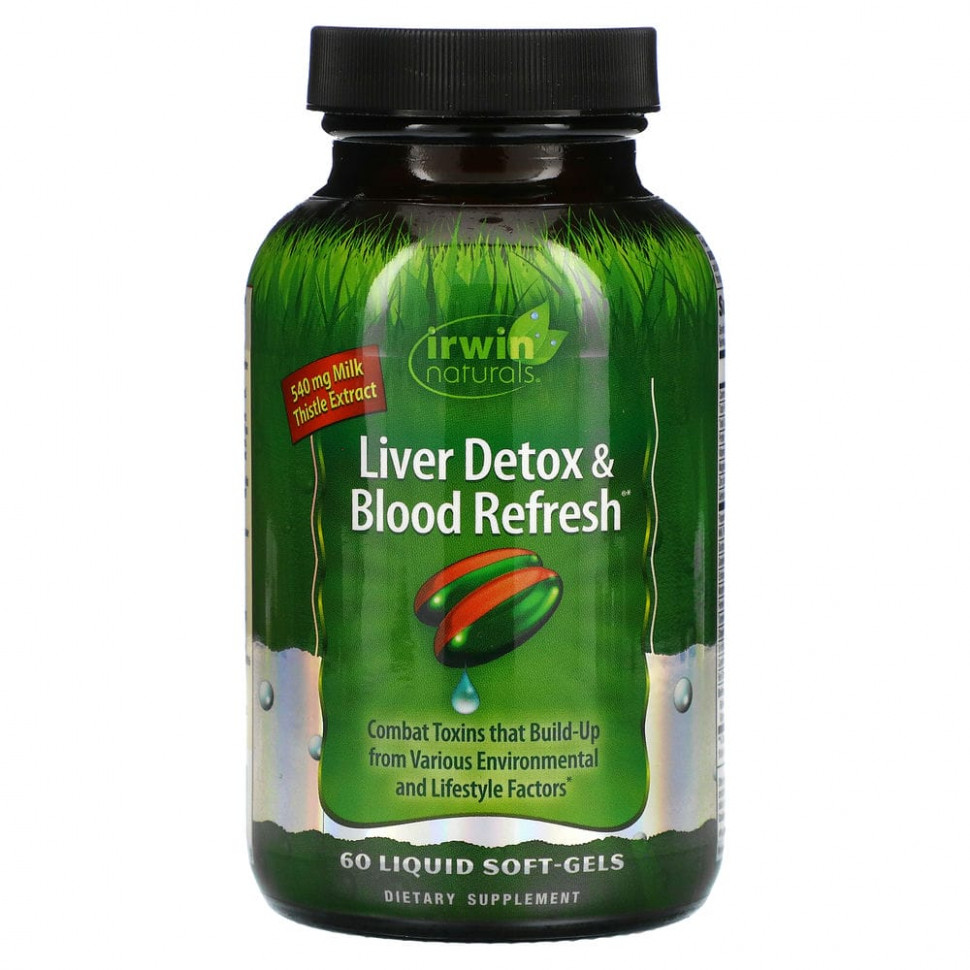   Irwin Naturals, Liver Detox & Blood Refresh,      , 60       -     -,    