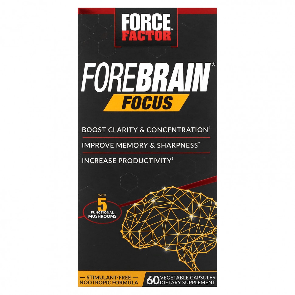   Force Factor, Forebrain Focus, 60      -     -,    