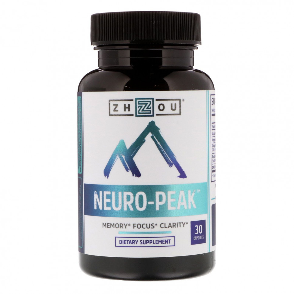   Zhou Nutrition, Neuro-Peak, 30     -     -,    