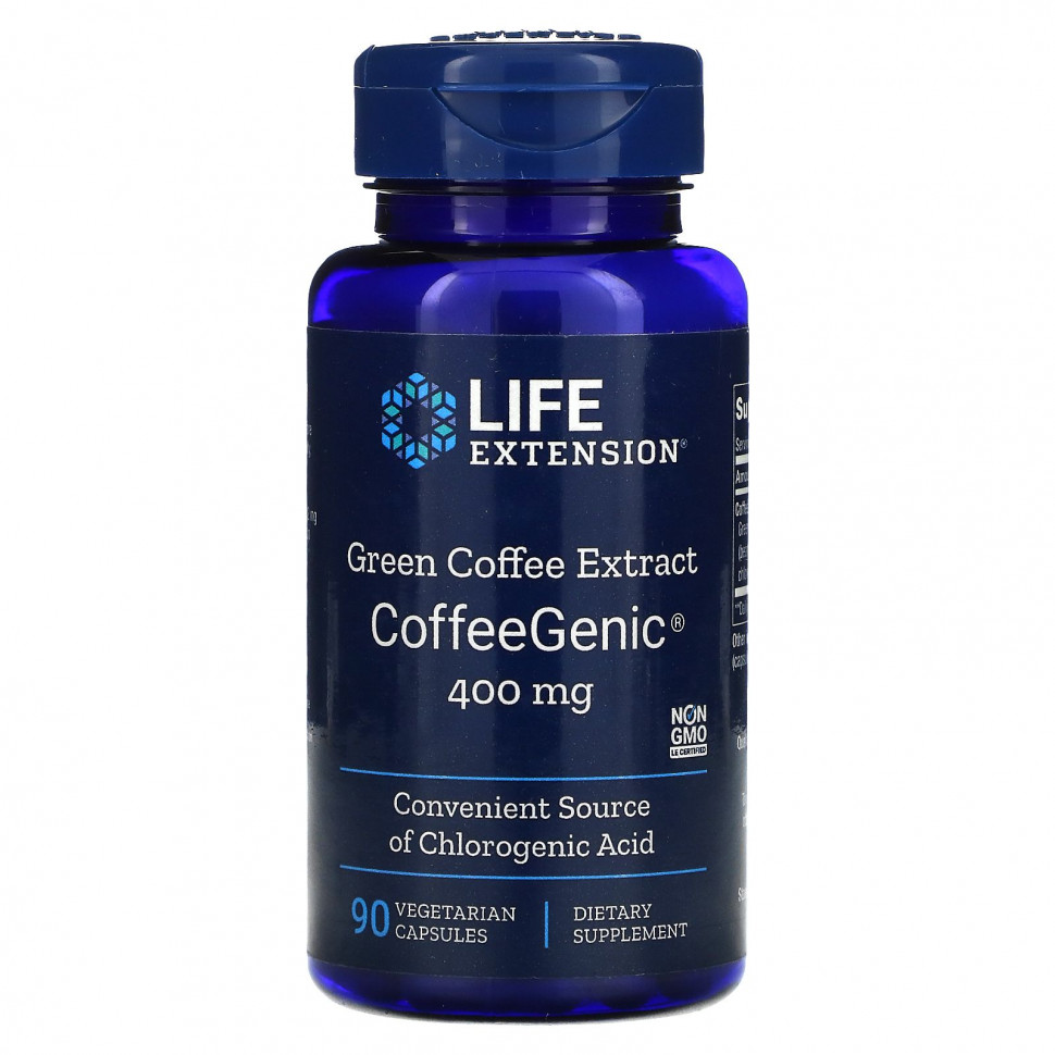   Life Extension, CoffeeGenic,    90      -     -,    