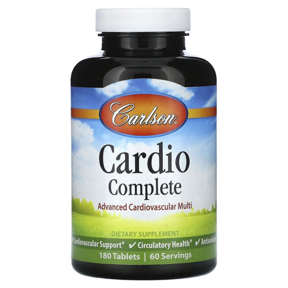   Carlson, Cardio Complete,   - , 180     -     -,    