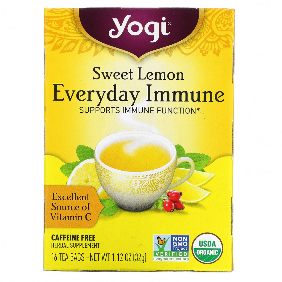   Yogi Tea, Everyday Immune,        ,  , 16    32  (1,12 )    -     -,    