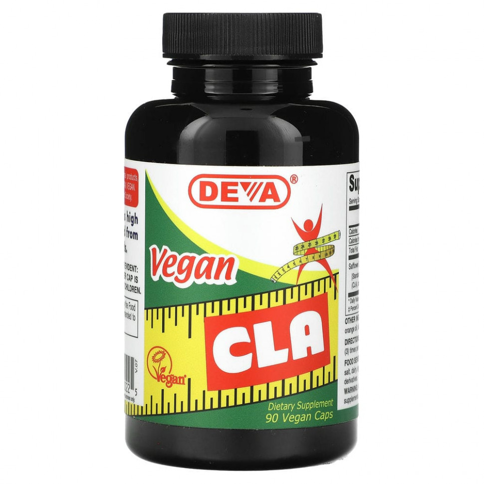   Deva, Vegan CLA`` 90      -     -,    