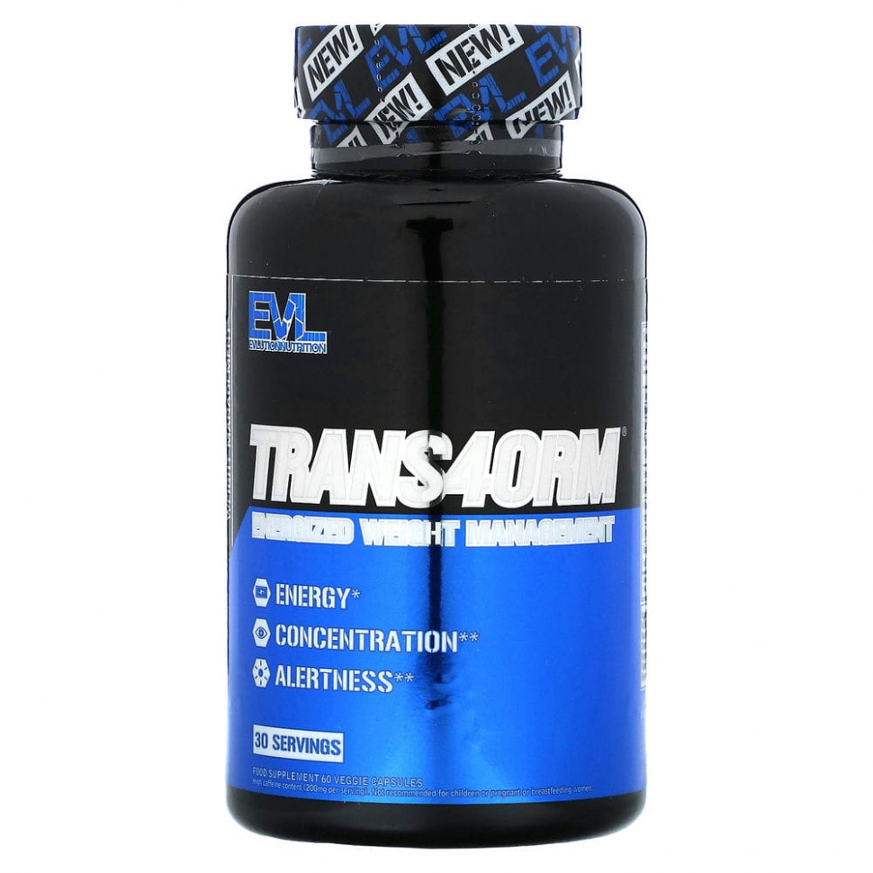   EVLution Nutrition, Trans4orm,   , 60      -     -,    