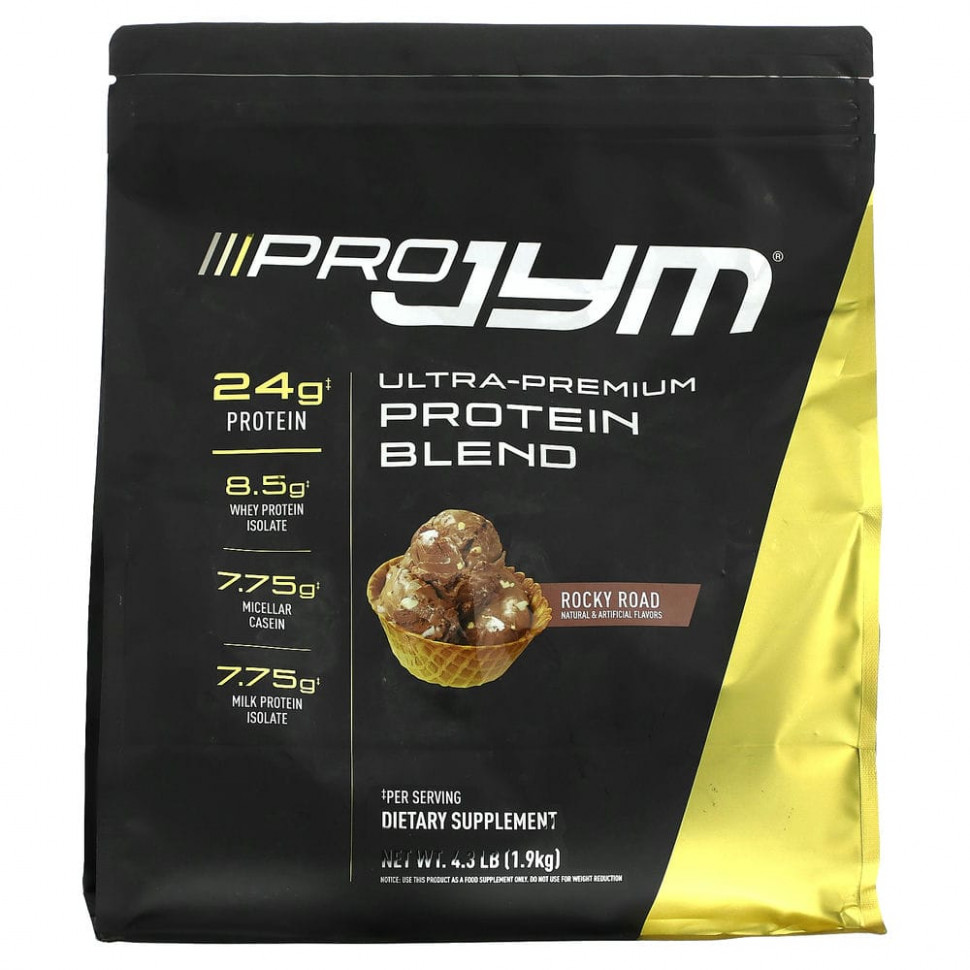   JYM Supplement Science, Pro JYM,    , Rocky Road, 1,9  (4,3 )    -     -,    