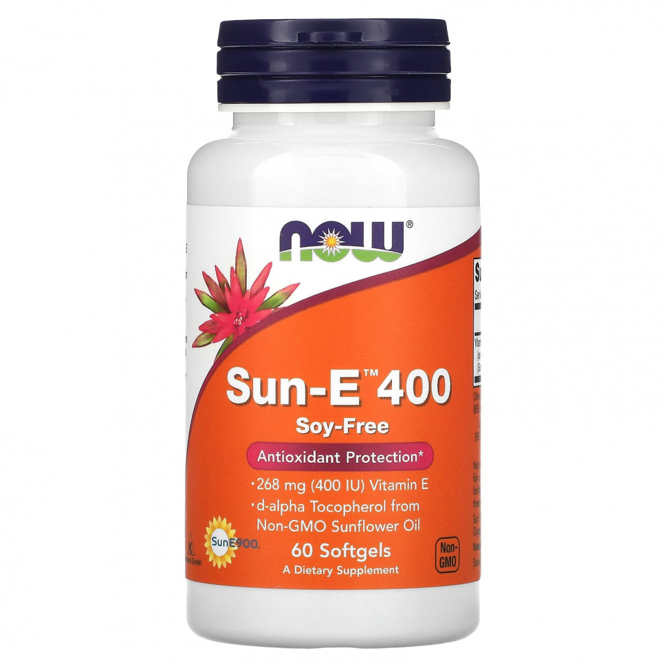   NOW Foods, Sun-E 400, 268  (400 ), 60      -     -,    