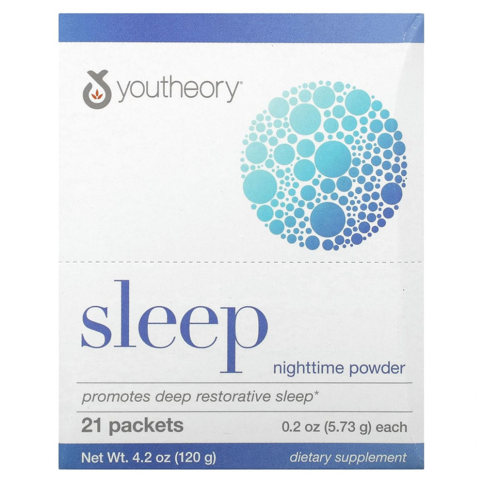   Youtheory, Sleep,  , 21   5,73  (0,2 )    -     -,    