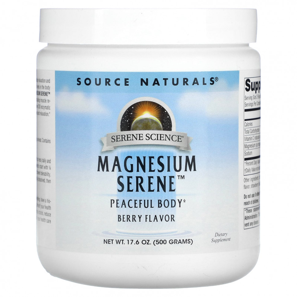   Source Naturals, Magnesium Serene,   , 17,6  (500 )    -     -,    