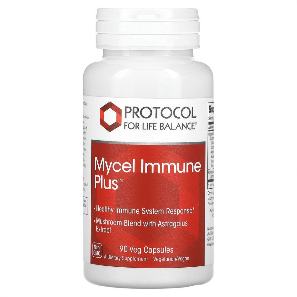   Protocol for Life Balance, Mycel Immune Plus, 90      -     -,    