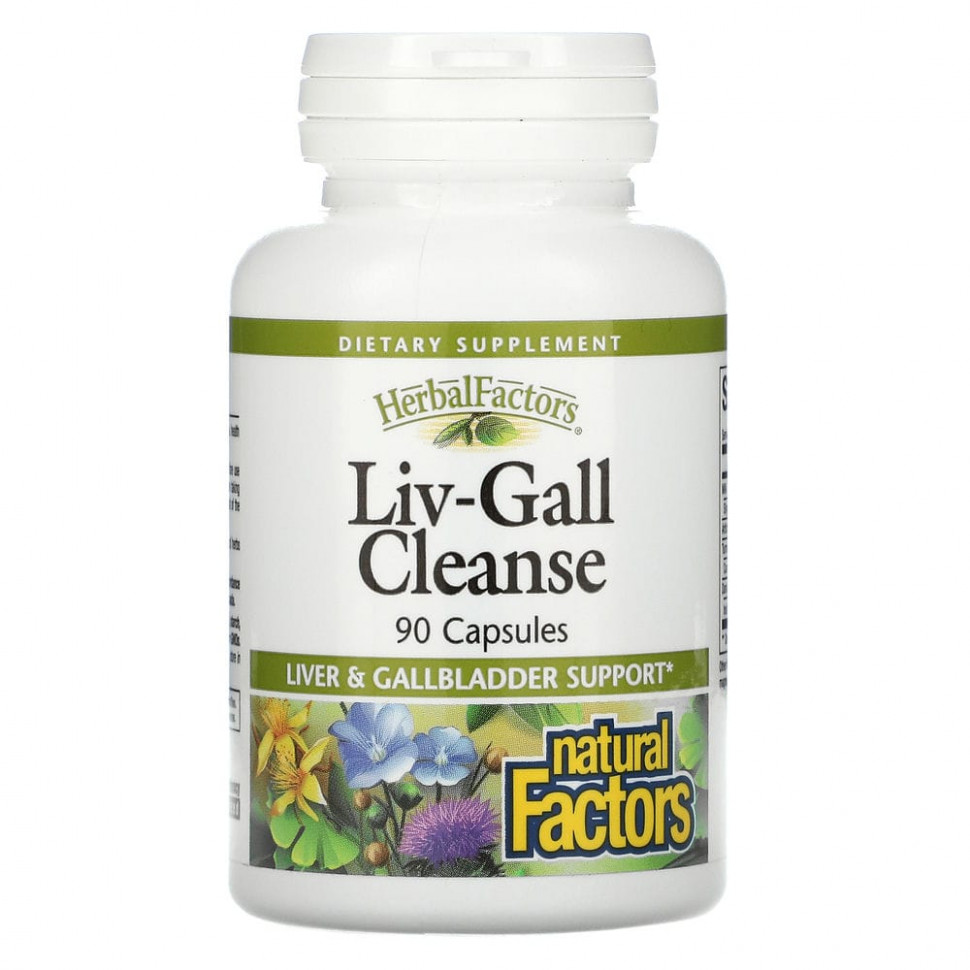   Natural Factors, Liv-Gall Cleanse, 90     -     -,    