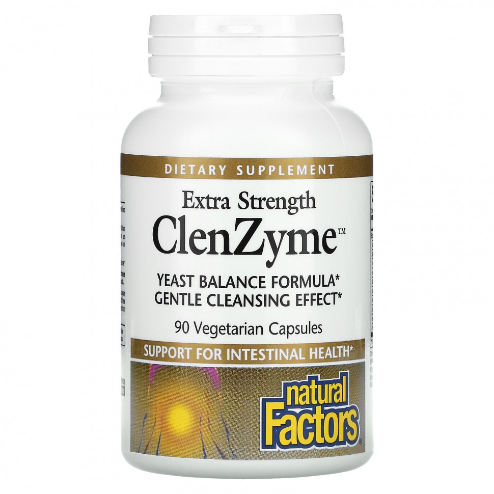   Natural Factors,  ClenZyme, 90      -     -,    