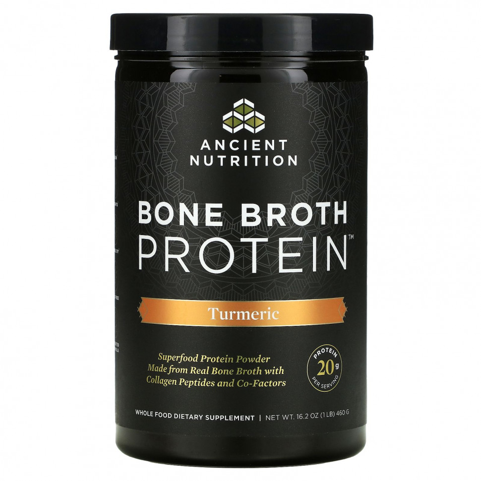   Dr. Axe / Ancient Nutrition, Bone Broth Protein, , 460  (1 )    -     -,    