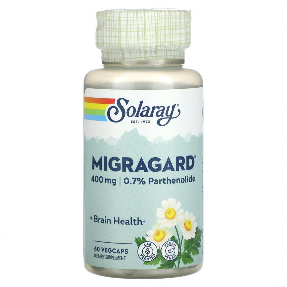   Solaray, MigraGard, 400 , 60      -     -,    