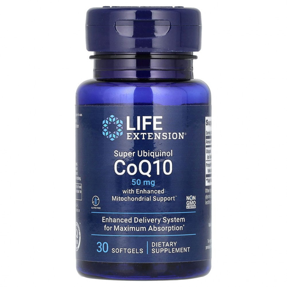   Life Extension,   Q10    , 50 , 30     -     -,    