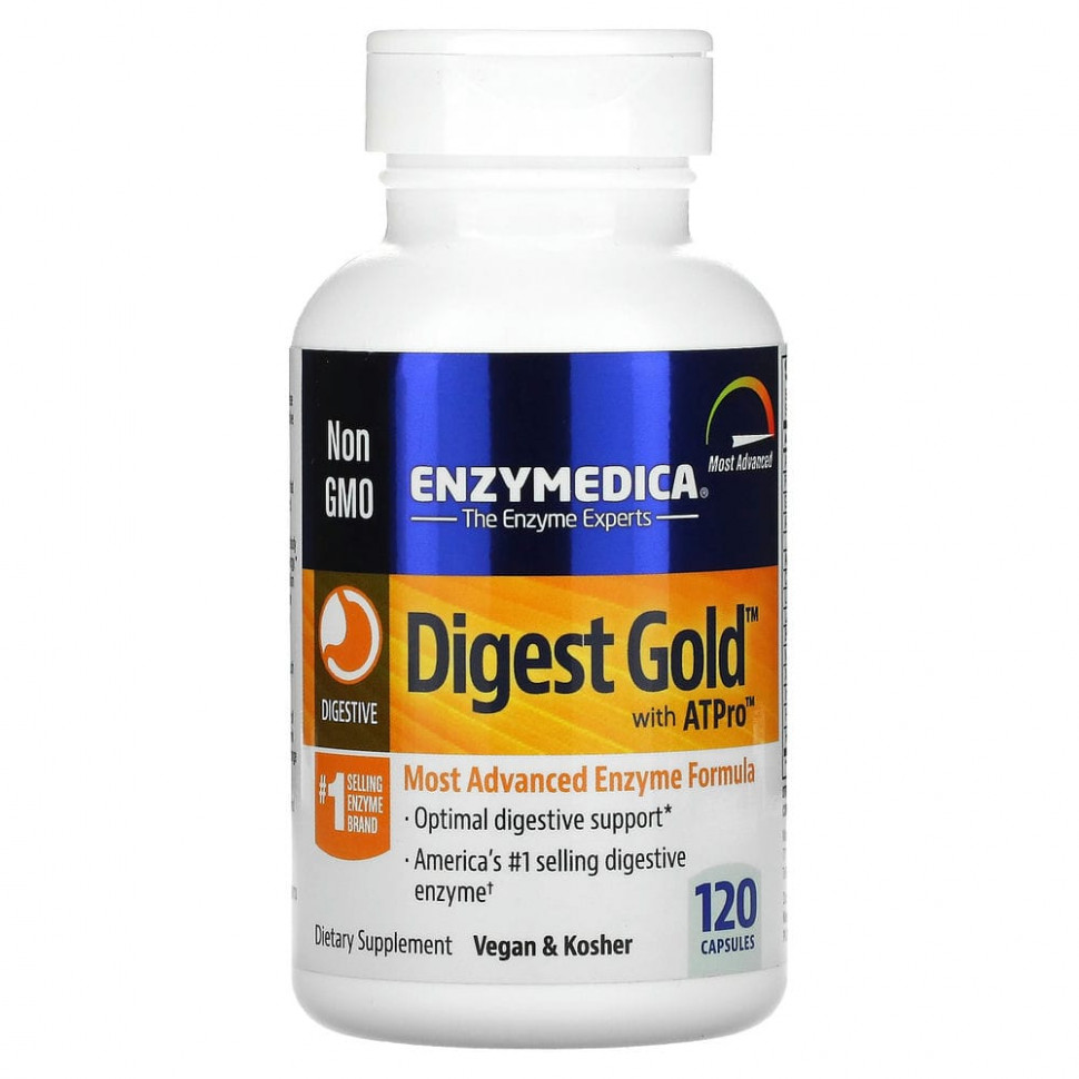   Enzymedica, Digest Gold  ATPro,    , 120     -     -,    