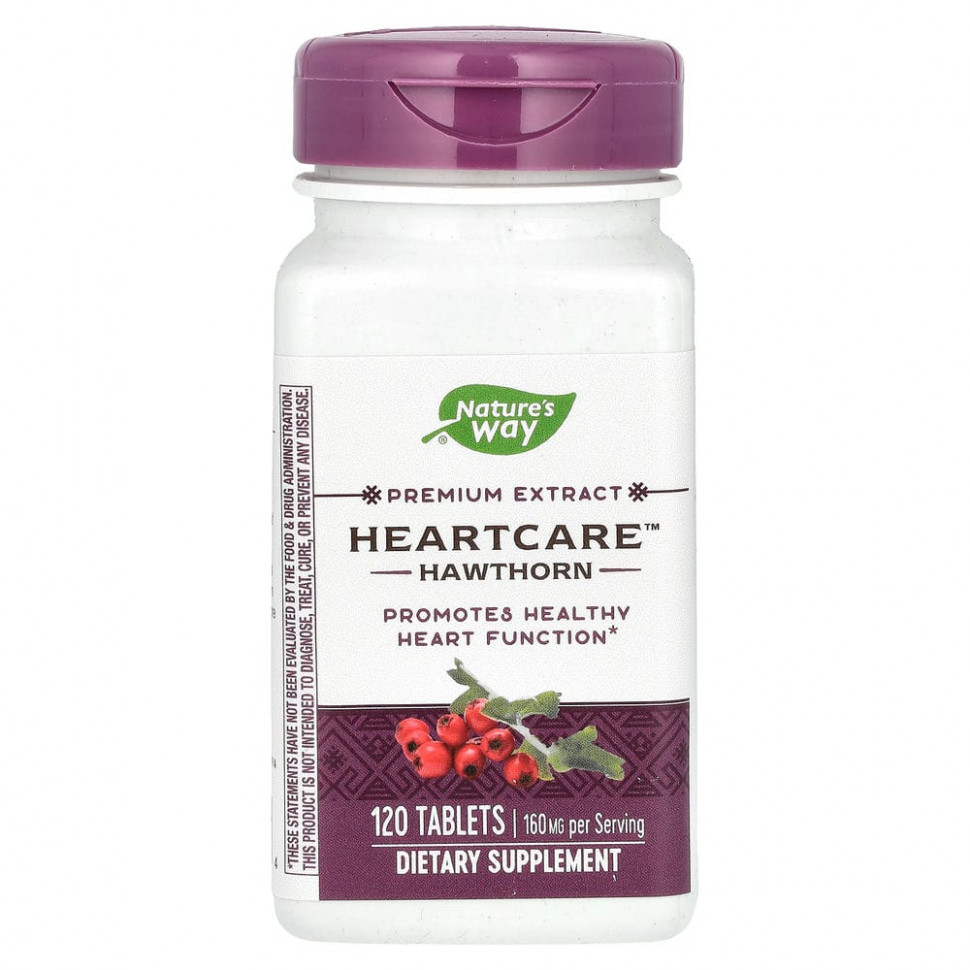   Nature's Way, HeartCare, , 80 , 120     -     -,    