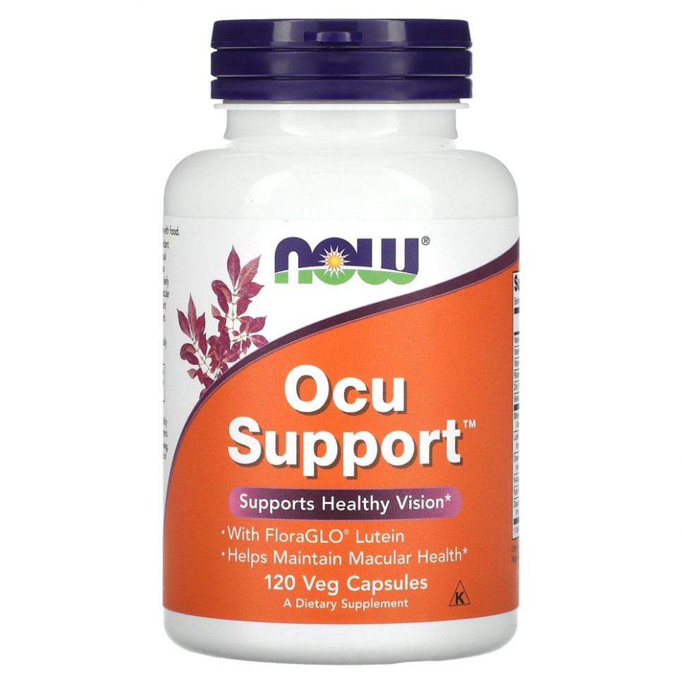   NOW Foods, Ocu Support, 120      -     -,    