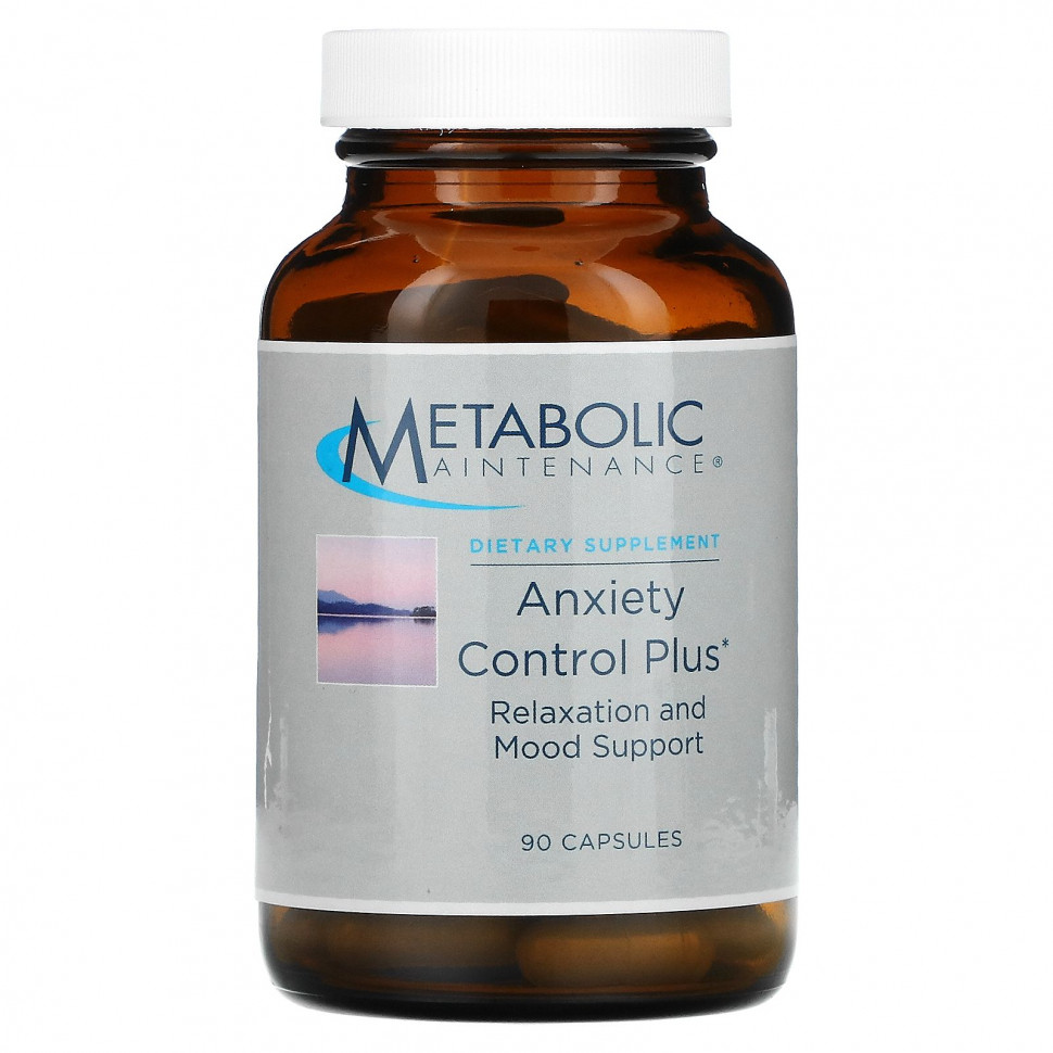   Metabolic Maintenance, Anxiety Control Plus, 90     -     -,    