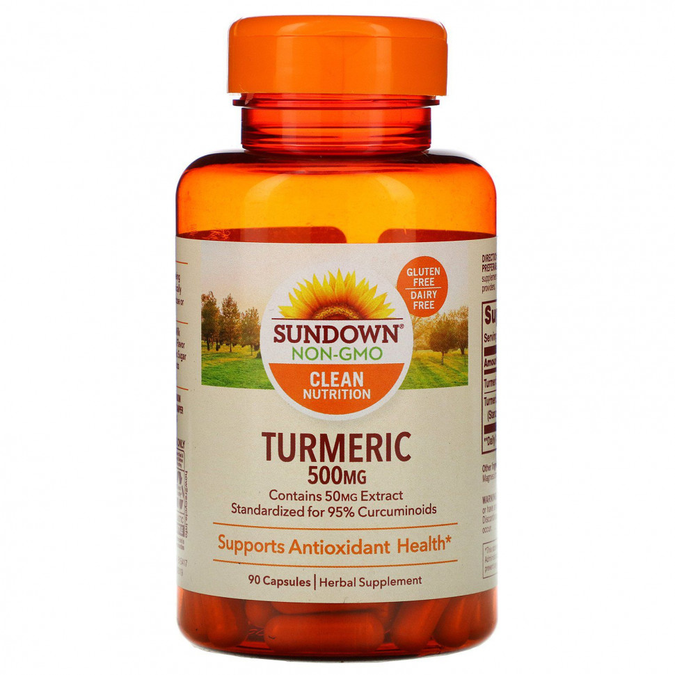   Sundown Naturals, , 500 , 90     -     -,    